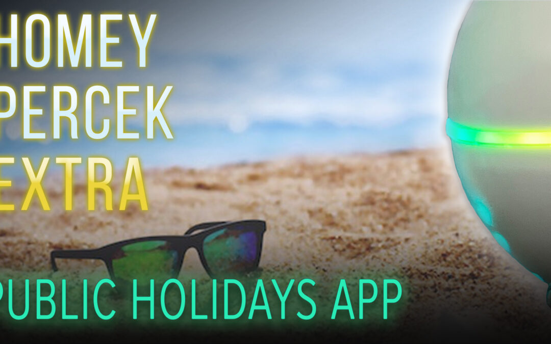 Homey percek extra – Public holidays app